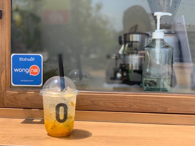 Sandbox cafe Zerokcal แหลมฉบัง (เครื่องดื่มเพื่อสุขภาพ)
