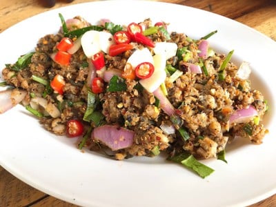 ลาบปลาดุก