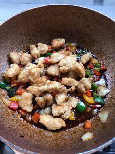 วิธีทำ ไก่ผัดเม็ดมะม่วงหินมะพาน