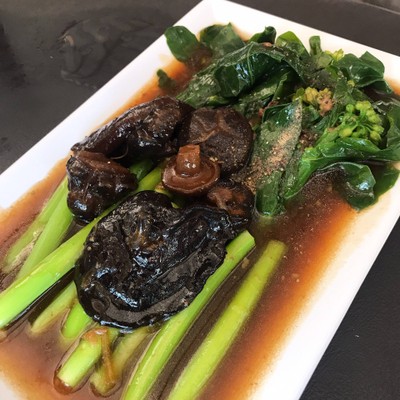 คะน้าน้ำมันหอย