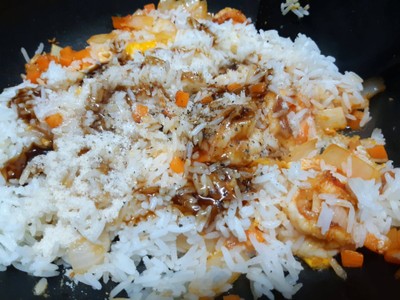 วิธีทำ ข้าวผัดจุ้ง