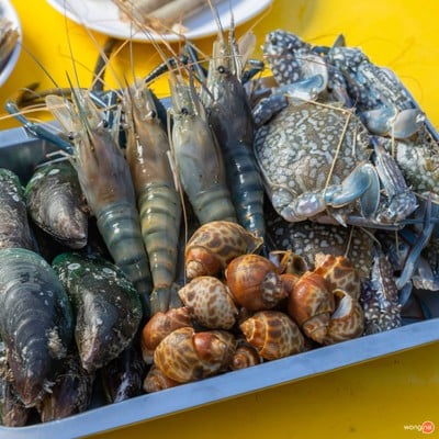 เมนูของร้าน Seafood Land