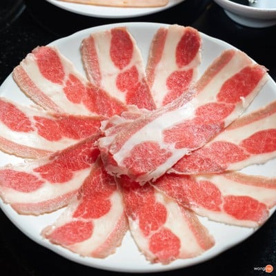 เมนูของร้าน เอบิสึ ชาบู