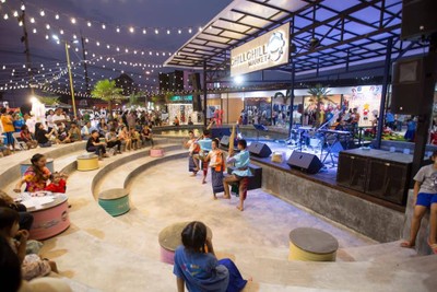บรรยากาศ ตลาดชิลล์ชิลล์