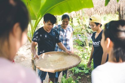 บรรยากาศ ชุมชนท่องเที่ยวบ้านหนองส่าน