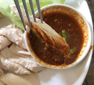 ไก่สับเปล่า 100 บาท