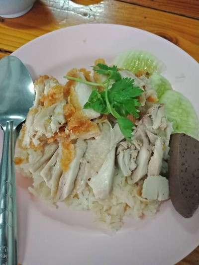 ข้าวมันไก่ต้ม - ทอด