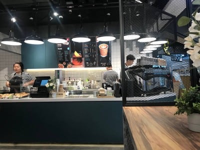บรรยากาศ G Coffee Metro Mall MRT สวนจตุจักร
