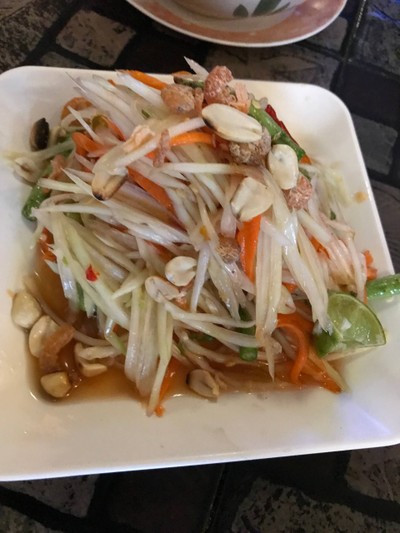 ส้มตำปูปลาร้า