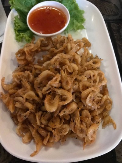 กุ้งฝอยทอด