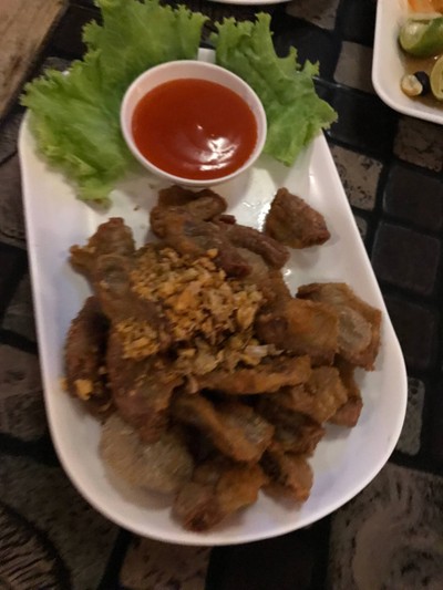 ไส้อ่อนทอด