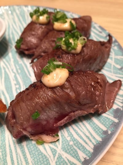 ชูชิหน้าเนื้อ