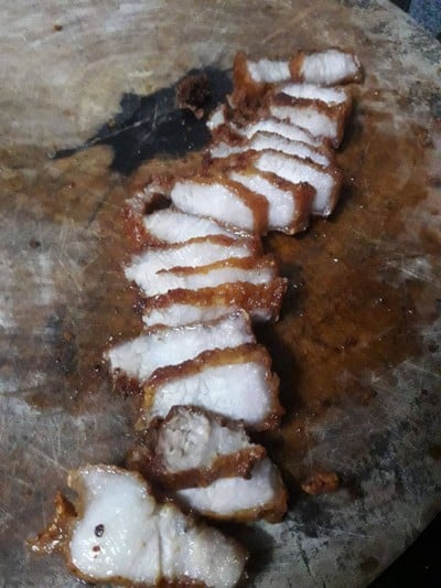 วิธีทำ กุยช่ายขาวหมูกรอบ วิธีทำ กุยช่ายขาวหมูกรอบ