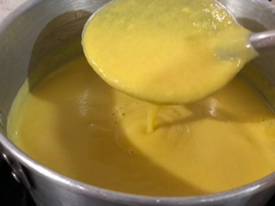 วิธีทำ ซุปไข่ขาวฟักทอง 