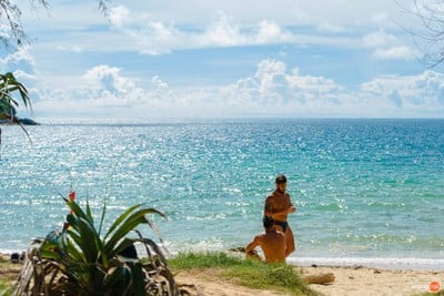 บรรยากาศ หาดยะนุ้ย