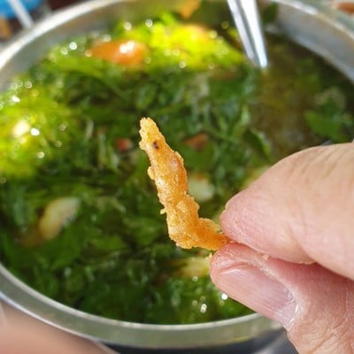 กุ้งฝอยทอดกรอบ