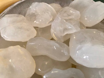 วิธีทำ ลูกตาลลอยแก้วอัญชันสูตรหวานน้อย วิธีทำ ลูกตาลลอยแก้วอัญชันสูตรหวานน้อย