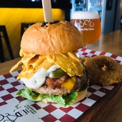 Jim's Burger / SOS (Save Our Souls X Jim's Burger) เจริญนคร Jim's Burger / SOS (Save Our Souls X Jim's Burger) เจริญนคร