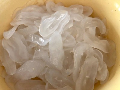 วิธีทำ ลูกตาลลอยแก้วอัญชันสูตรหวานน้อย วิธีทำ ลูกตาลลอยแก้วอัญชันสูตรหวานน้อย