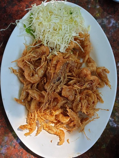 กุ้งฝอยทอดกรอบ