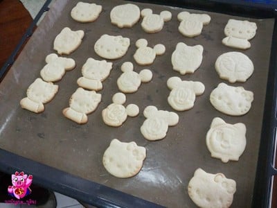 วิธีทำ คุกกี้กด (Stamp Cookies)