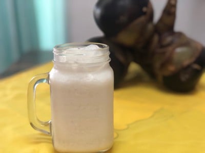 ลูกตาลนมสดปั่น