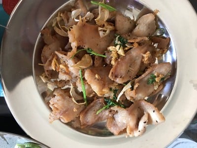 ไก่ทอดผักชี