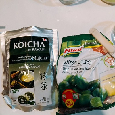 วิธีทำ Matcha มะนาวโซดา วิธีทำ Matcha มะนาวโซดา