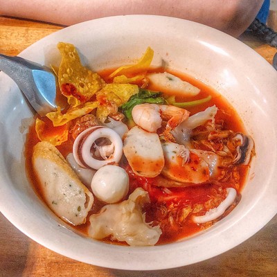 เมนูของร้าน เย็นตาโฟป้าฟัก สาขาบ้านยวม บ้านยวม