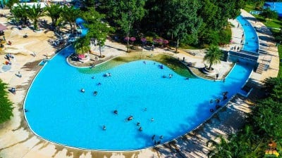 บรรยากาศ สวนน้ำสวนสัตว์ขอนแก่น