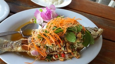 เมนูของร้าน นางนวลพัทยา