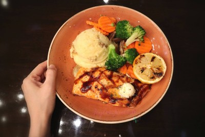 สเต็กปลาแซลมอนนอร์เวย์