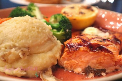 สเต็กปลาแซลมอนนอร์เวย์