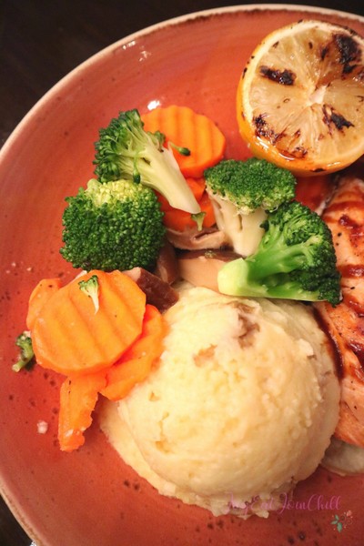 สเต็กปลาแซลมอนนอร์เวย์