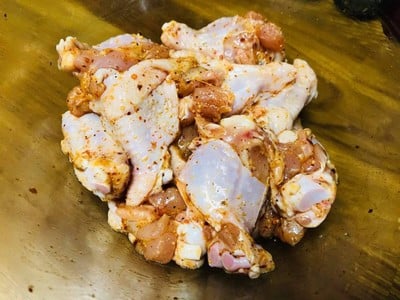 วิธีทำ ไก่หมักผงทอดกรอบสะท้านนรก ☄️🧡🌶 วิธีทำ ไก่หมักผงทอดกรอบสะท้านนรก ☄️🧡🌶