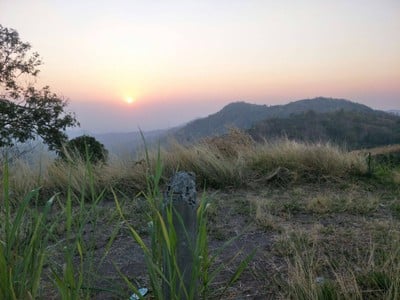 บรรยากาศ ทุ่งกังหันลม เขาค้อ