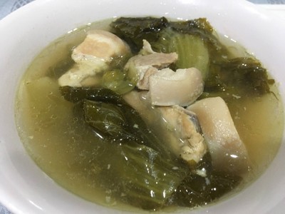 วิธีทำ ต้มจืดผักกาดดอง