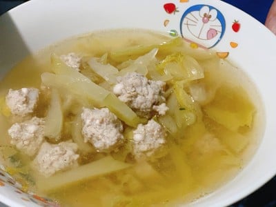 ต้มจืดผักกาดกระป๋อง