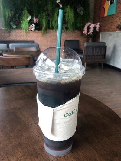 อเมริกาโน่เย็นไม่หวานเลย