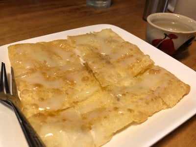 โรตีมะพร้าวอ่อนงาดำ