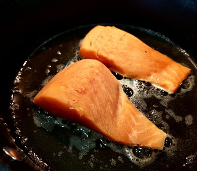 วิธีทำ เสต็กปลาแซลมอน