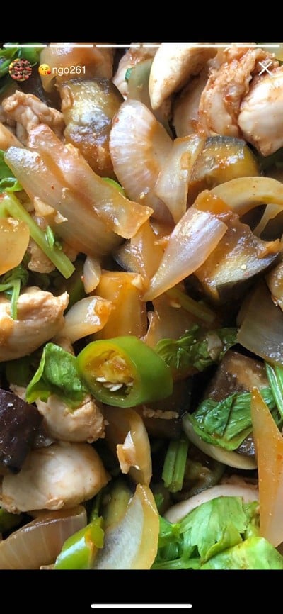 ไก่ผัดซอสโคชูจังแบบhealthy