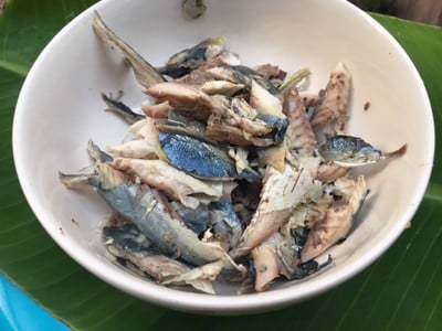 วิธีทำ ต้มสายบัวปลาทู วิธีทำ ต้มสายบัวปลาทู