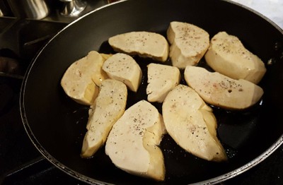 Seared Foiegras With Poached Pear