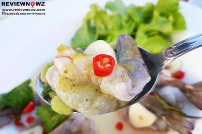 กุ้งแช่น้ำปลา