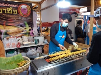 สะเต๊ะอาซ้อ (Satayarsor) สาขาใหญ่ สะพานพระนั่งเกล้า