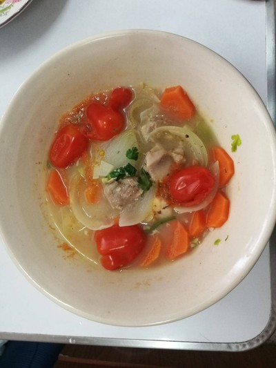 วิธีทำ ซุปไก่มันฝรั่ง