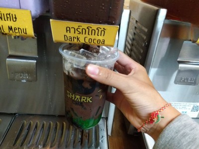 Shark Cha ชานมไข่มุกตักเอง หาดใหญ่