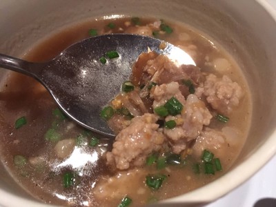 หมูสับต้มบ้วย