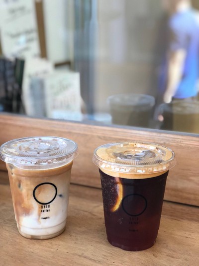 เมนูของร้าน HALO Koffee สุทธิสาร รัชดา